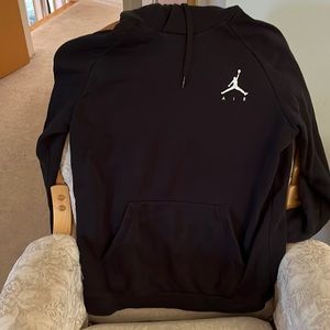 NIKE AIR MENS BLACK SWEATSHIRT MED